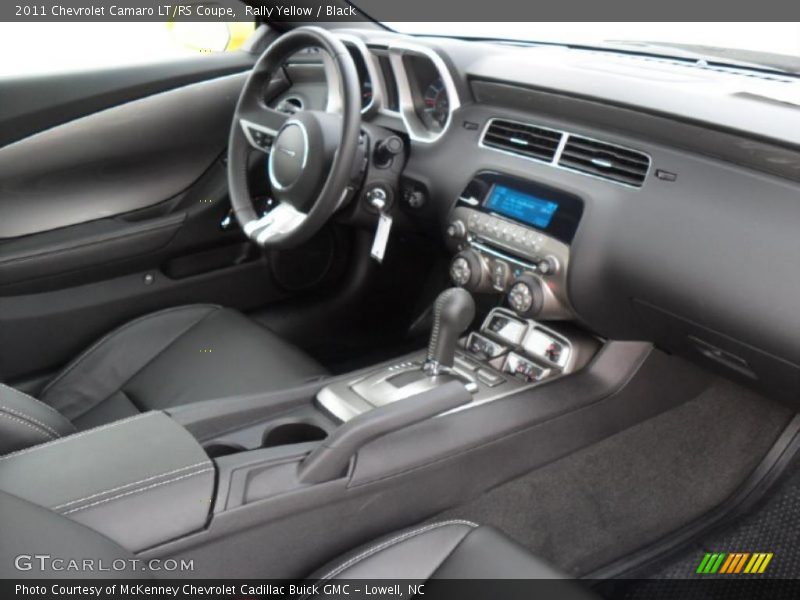Rally Yellow / Black 2011 Chevrolet Camaro LT/RS Coupe