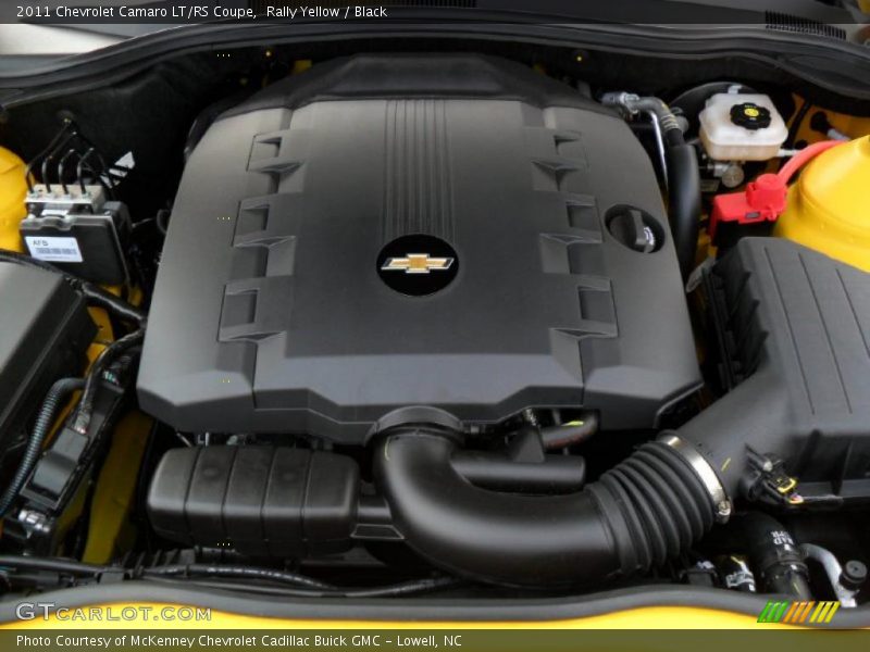 Rally Yellow / Black 2011 Chevrolet Camaro LT/RS Coupe