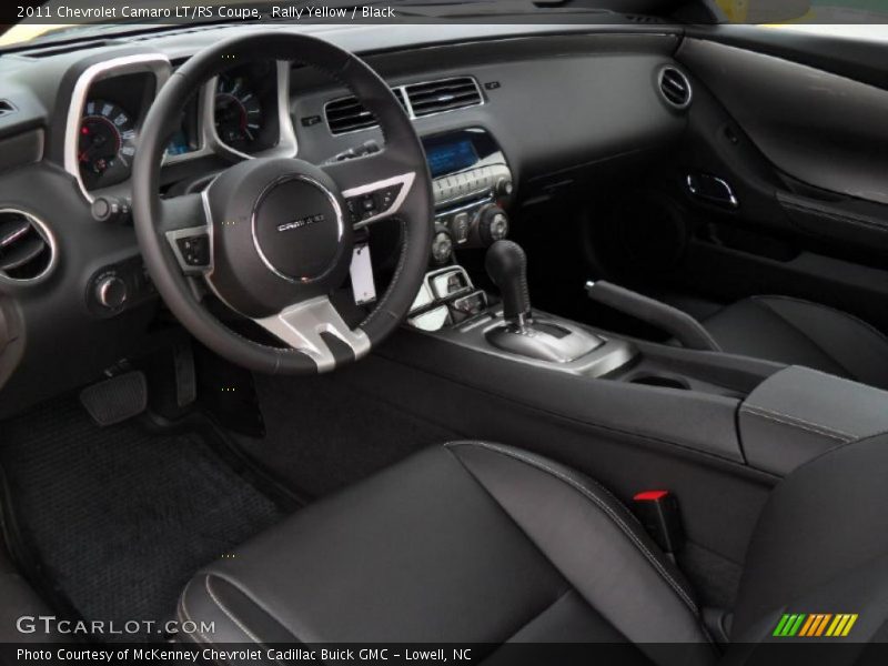 Rally Yellow / Black 2011 Chevrolet Camaro LT/RS Coupe