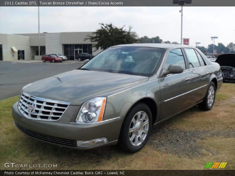 Tuscan Bronze ChromFlair / Shale/Cocoa Accents 2011 Cadillac DTS
