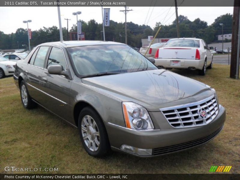 Tuscan Bronze ChromFlair / Shale/Cocoa Accents 2011 Cadillac DTS
