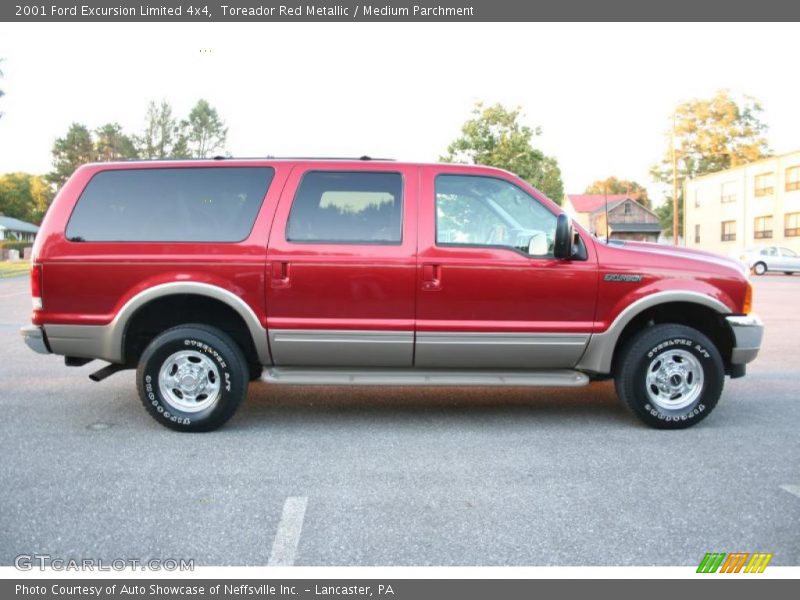 Toreador Red Metallic / Medium Parchment 2001 Ford Excursion Limited 4x4