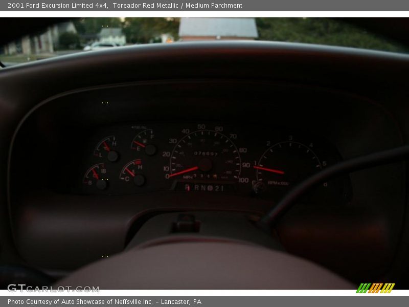 Toreador Red Metallic / Medium Parchment 2001 Ford Excursion Limited 4x4