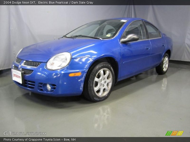 Electric Blue Pearlcoat / Dark Slate Gray 2004 Dodge Neon SXT