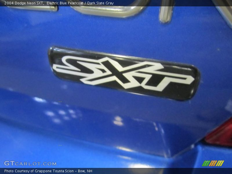 Electric Blue Pearlcoat / Dark Slate Gray 2004 Dodge Neon SXT