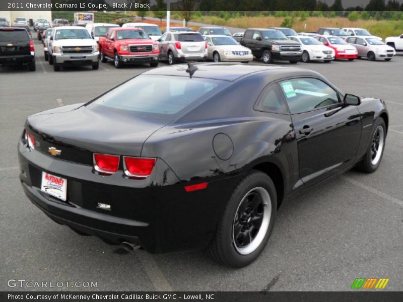 Black / Black 2011 Chevrolet Camaro LS Coupe
