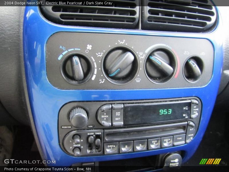 Electric Blue Pearlcoat / Dark Slate Gray 2004 Dodge Neon SXT