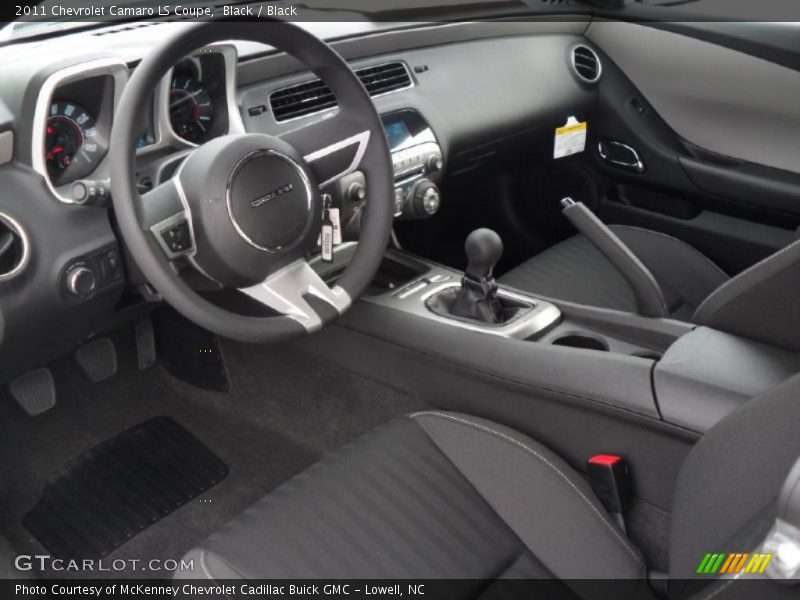 Black / Black 2011 Chevrolet Camaro LS Coupe