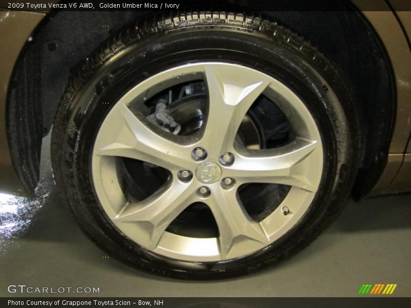 Golden Umber Mica / Ivory 2009 Toyota Venza V6 AWD