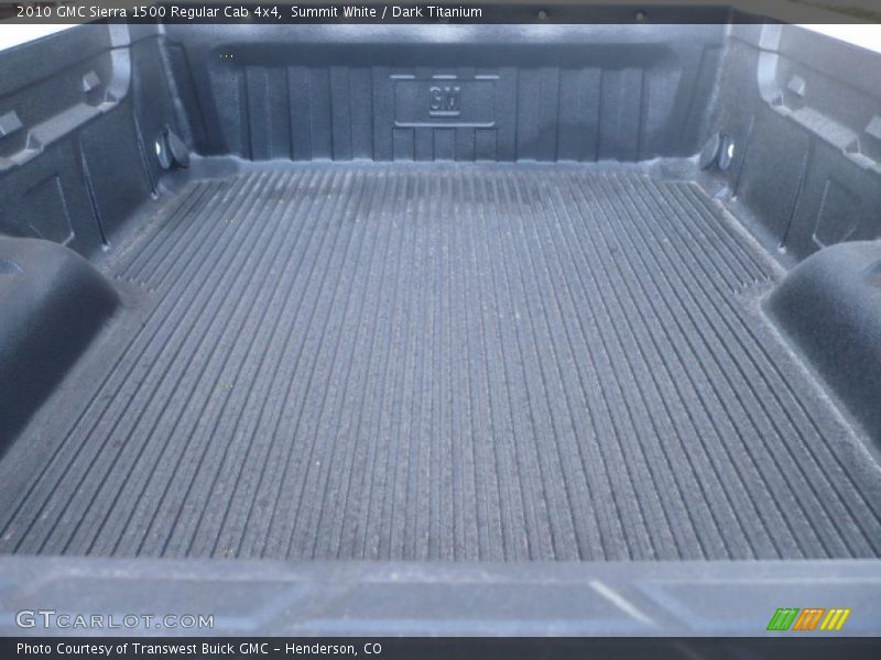 Summit White / Dark Titanium 2010 GMC Sierra 1500 Regular Cab 4x4