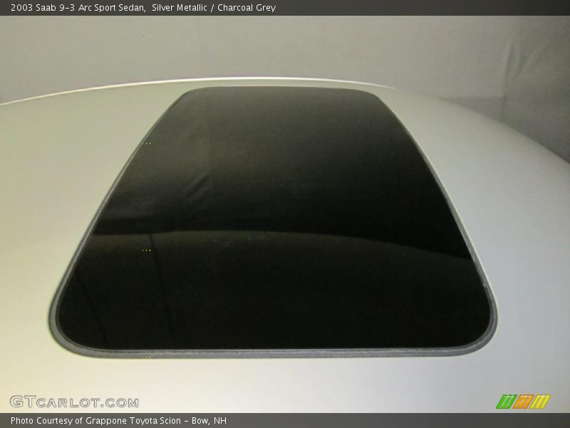 Silver Metallic / Charcoal Grey 2003 Saab 9-3 Arc Sport Sedan
