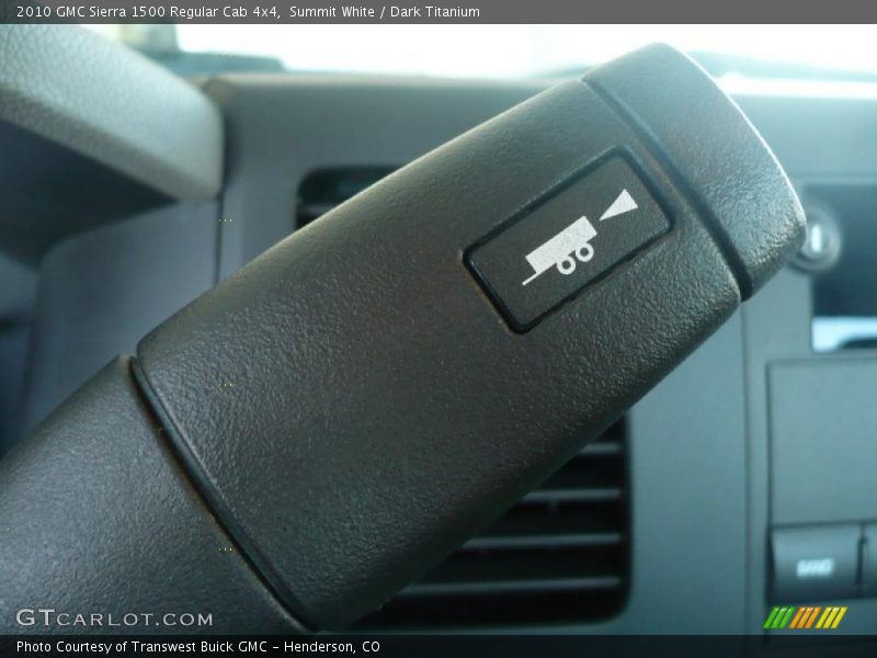 Summit White / Dark Titanium 2010 GMC Sierra 1500 Regular Cab 4x4