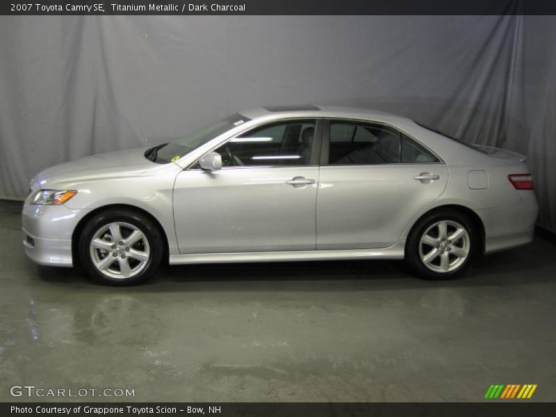 Titanium Metallic / Dark Charcoal 2007 Toyota Camry SE