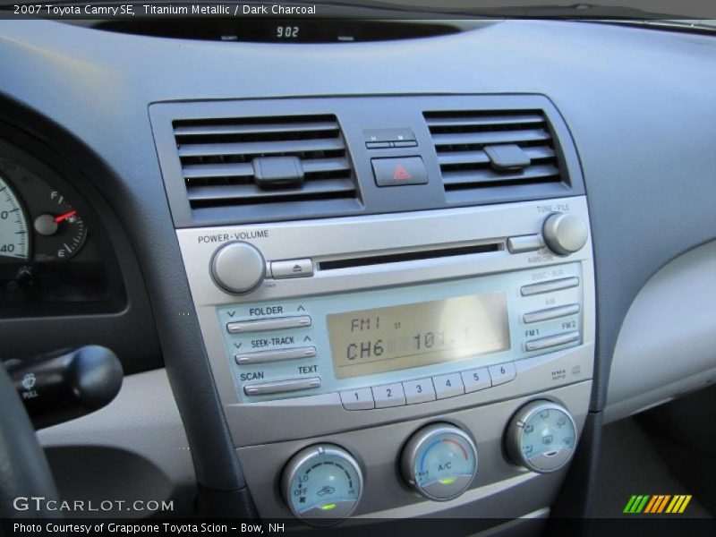 Titanium Metallic / Dark Charcoal 2007 Toyota Camry SE