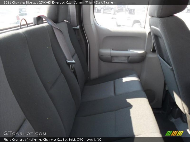 Summit White / Dark Titanium 2011 Chevrolet Silverado 2500HD Extended Cab