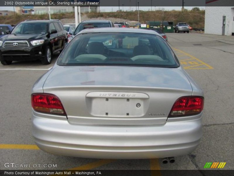 Sterling Metallic / Pewter 2002 Oldsmobile Intrigue GX