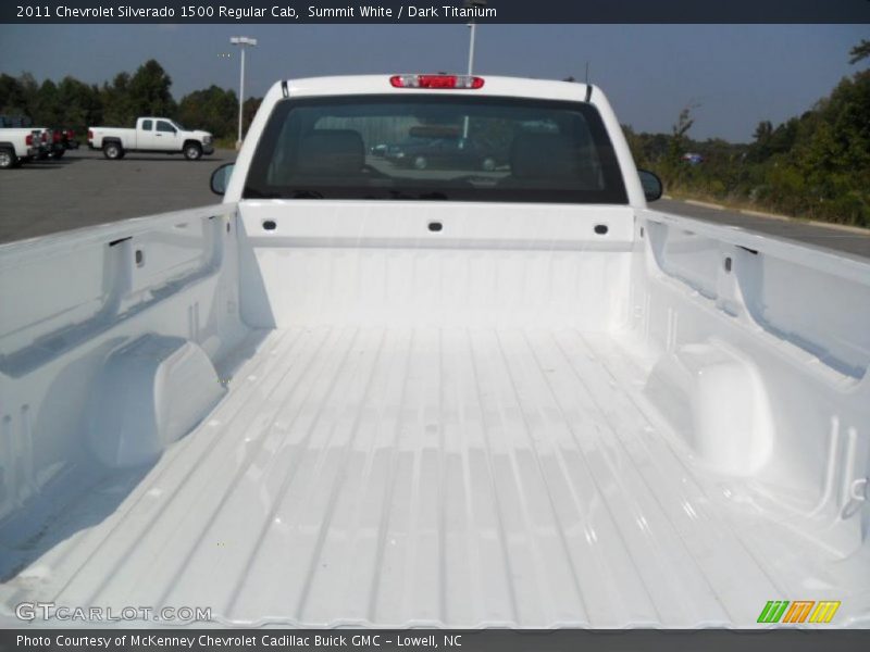 Summit White / Dark Titanium 2011 Chevrolet Silverado 1500 Regular Cab