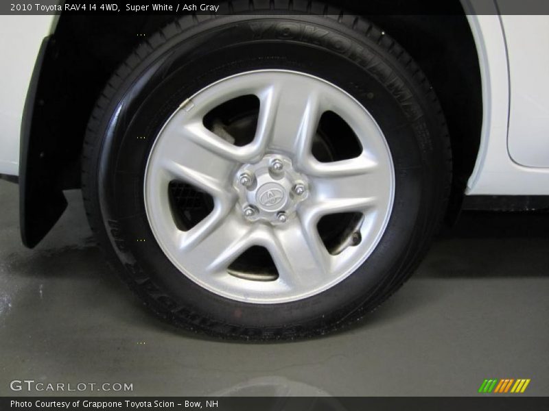 Super White / Ash Gray 2010 Toyota RAV4 I4 4WD