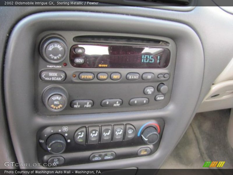 Sterling Metallic / Pewter 2002 Oldsmobile Intrigue GX