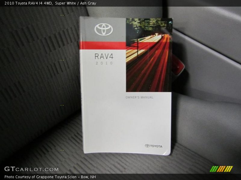 Super White / Ash Gray 2010 Toyota RAV4 I4 4WD