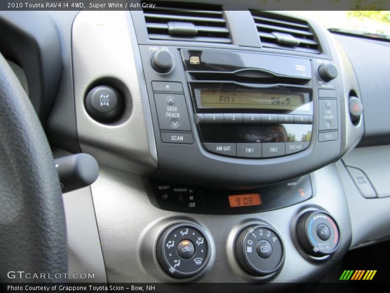 Super White / Ash Gray 2010 Toyota RAV4 I4 4WD