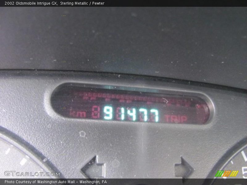 Sterling Metallic / Pewter 2002 Oldsmobile Intrigue GX