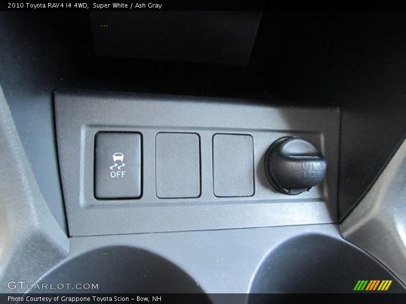 Super White / Ash Gray 2010 Toyota RAV4 I4 4WD