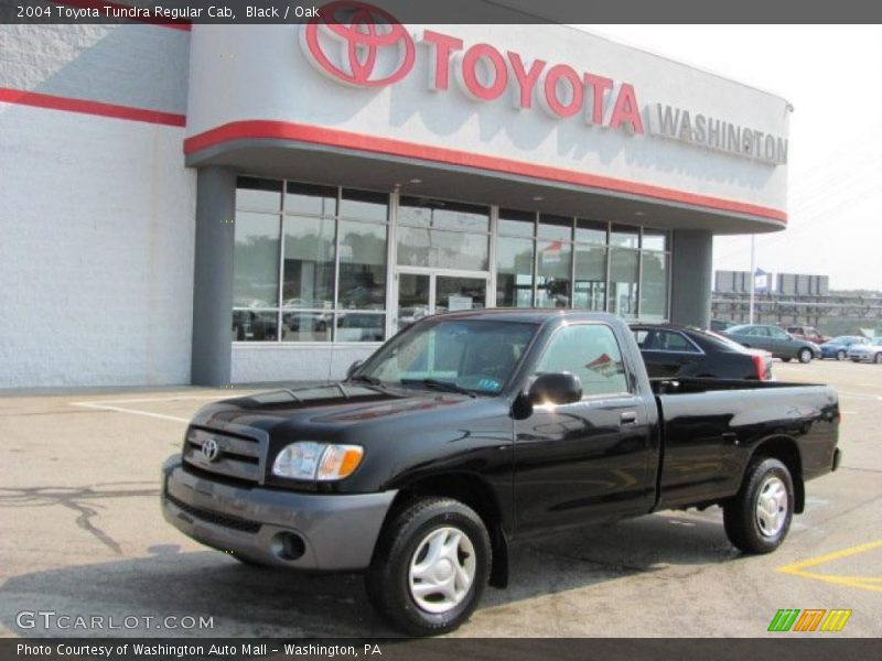 Black / Oak 2004 Toyota Tundra Regular Cab