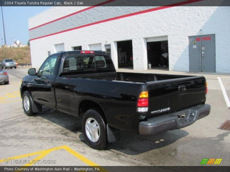 Black / Oak 2004 Toyota Tundra Regular Cab