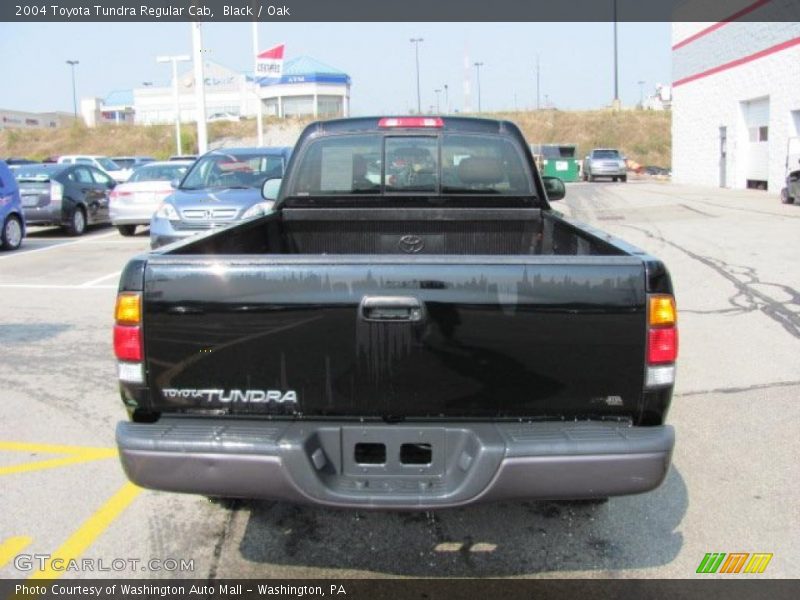 Black / Oak 2004 Toyota Tundra Regular Cab