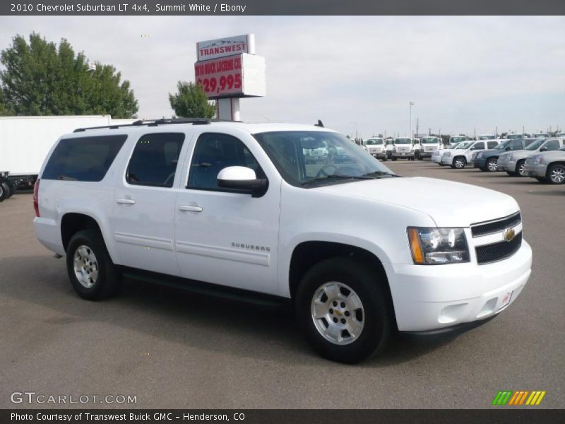 Summit White / Ebony 2010 Chevrolet Suburban LT 4x4
