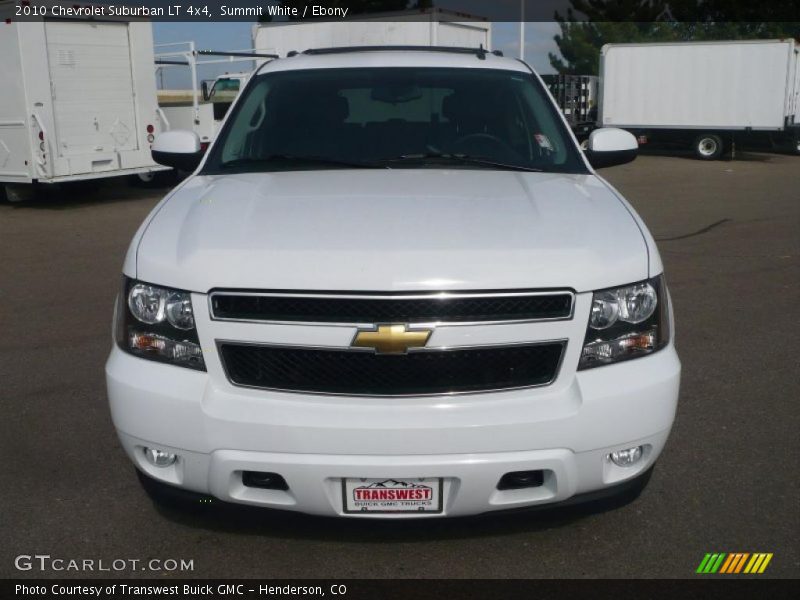 Summit White / Ebony 2010 Chevrolet Suburban LT 4x4
