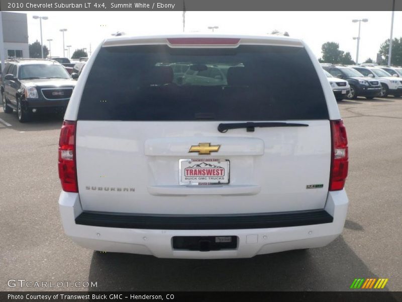 Summit White / Ebony 2010 Chevrolet Suburban LT 4x4