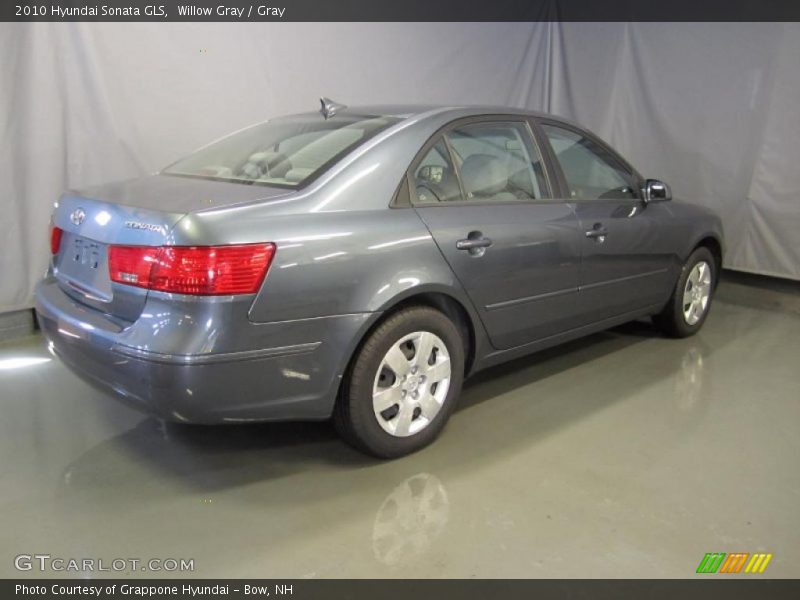 Willow Gray / Gray 2010 Hyundai Sonata GLS
