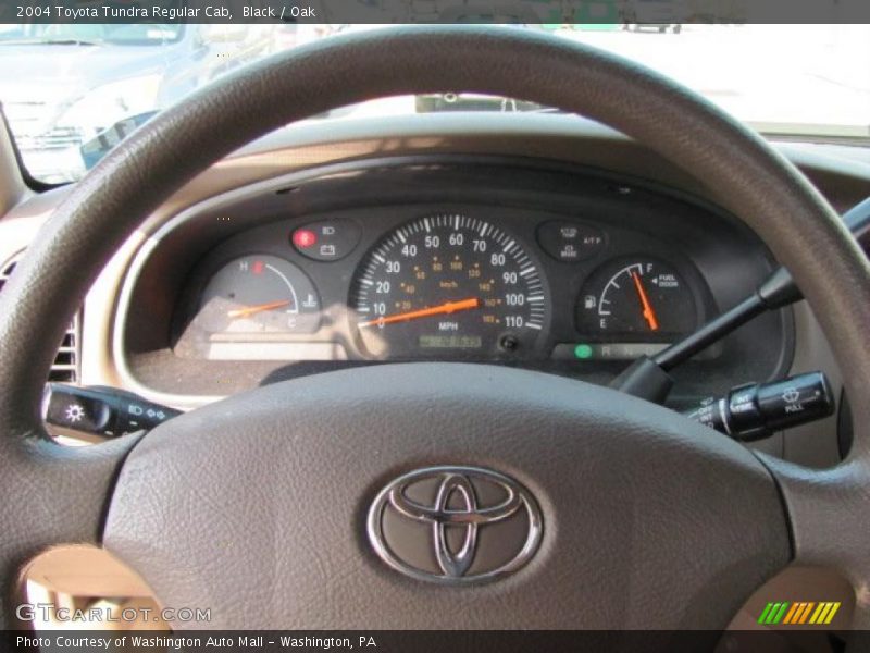 Black / Oak 2004 Toyota Tundra Regular Cab