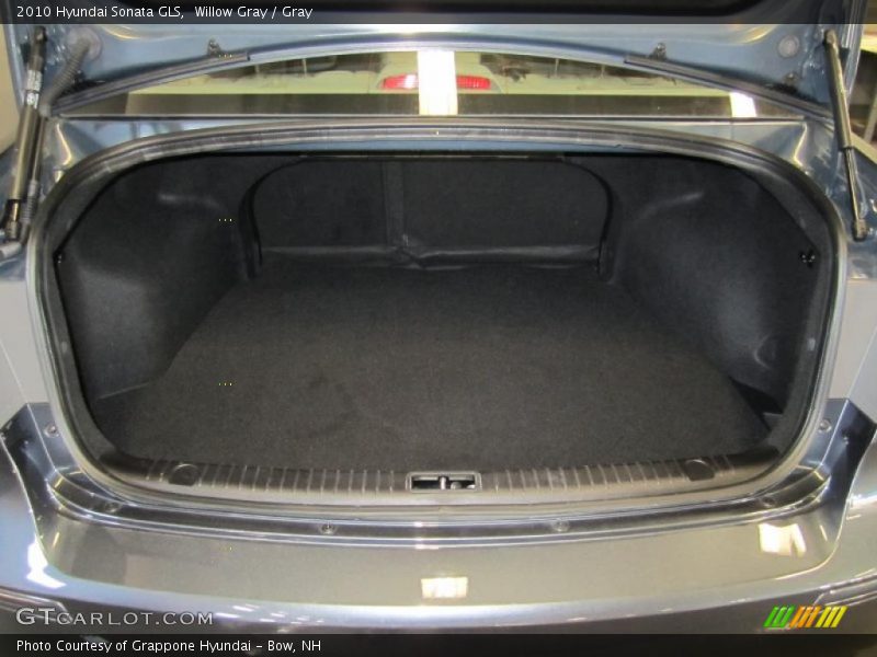 Willow Gray / Gray 2010 Hyundai Sonata GLS