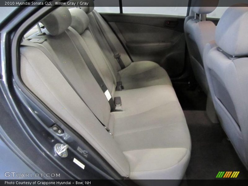 Willow Gray / Gray 2010 Hyundai Sonata GLS