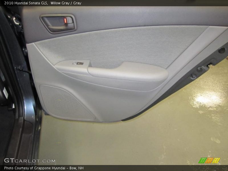 Willow Gray / Gray 2010 Hyundai Sonata GLS
