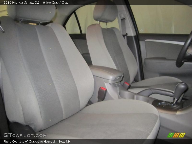 Willow Gray / Gray 2010 Hyundai Sonata GLS