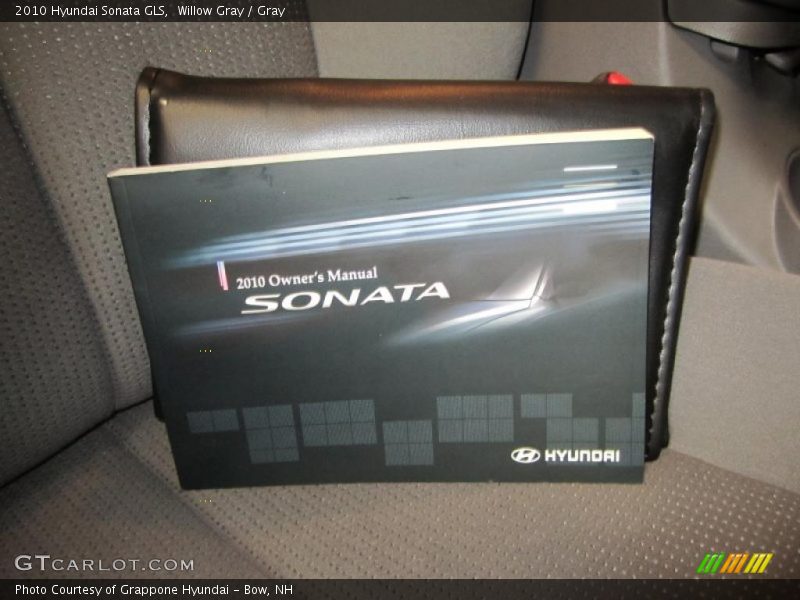 Willow Gray / Gray 2010 Hyundai Sonata GLS