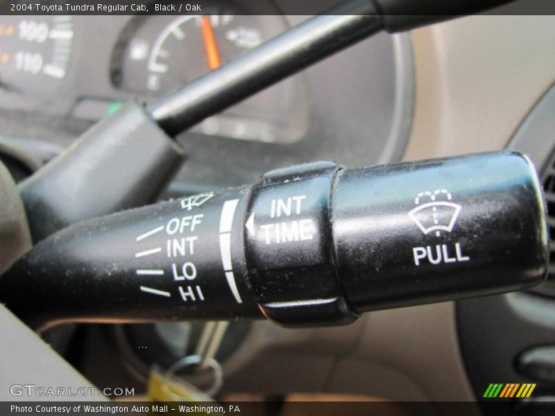Black / Oak 2004 Toyota Tundra Regular Cab