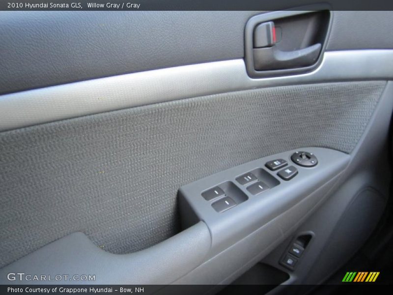 Willow Gray / Gray 2010 Hyundai Sonata GLS