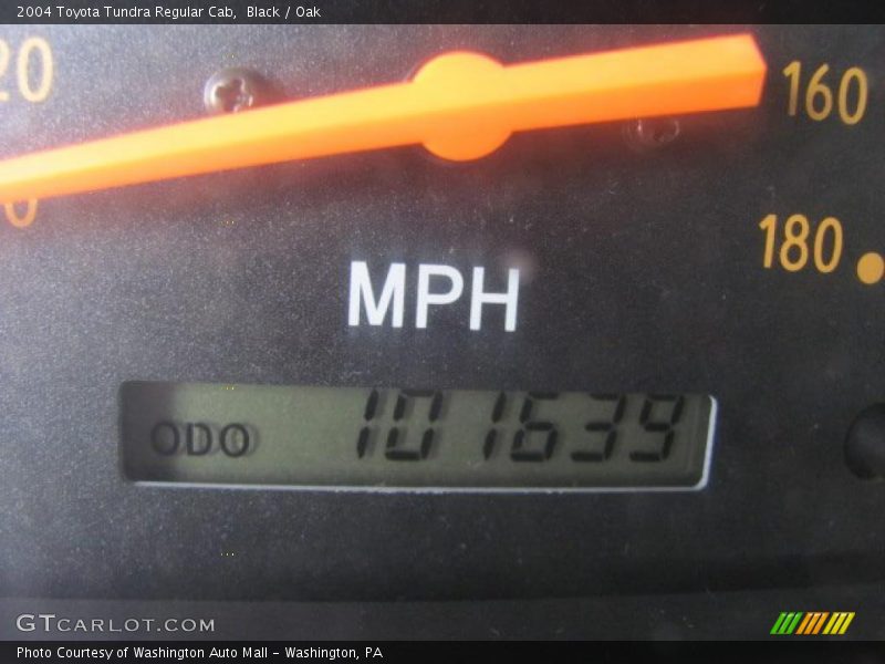 Black / Oak 2004 Toyota Tundra Regular Cab