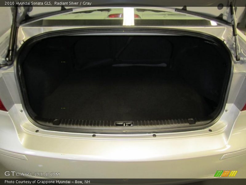 Radiant Silver / Gray 2010 Hyundai Sonata GLS