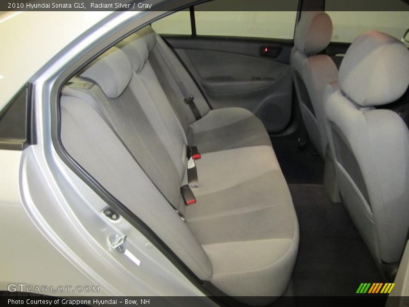 Radiant Silver / Gray 2010 Hyundai Sonata GLS