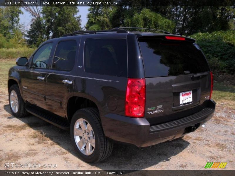 Carbon Black Metallic / Light Titanium 2011 GMC Yukon SLT 4x4