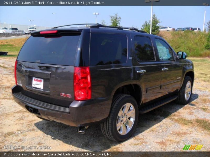 Carbon Black Metallic / Light Titanium 2011 GMC Yukon SLT 4x4