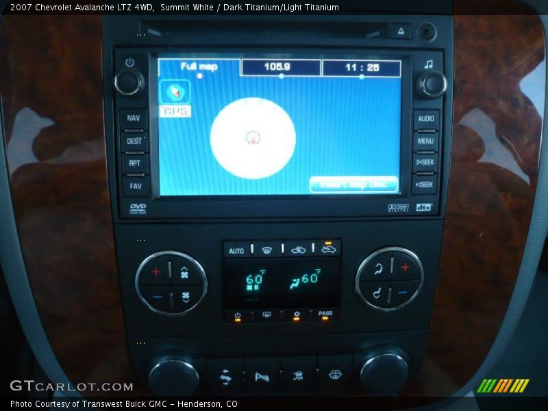 Summit White / Dark Titanium/Light Titanium 2007 Chevrolet Avalanche LTZ 4WD
