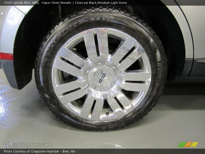 Vapor Silver Metallic / Charcoal Black/Medium Light Stone 2008 Lincoln MKX AWD
