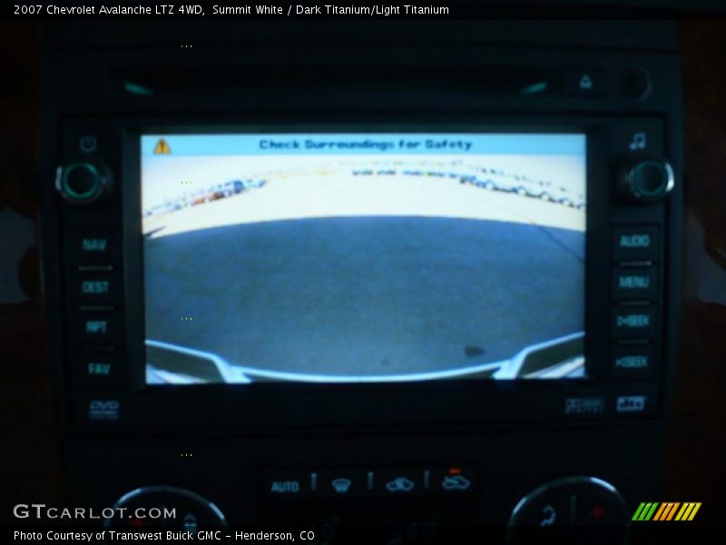 Summit White / Dark Titanium/Light Titanium 2007 Chevrolet Avalanche LTZ 4WD
